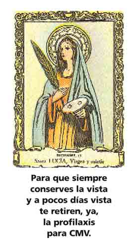 Estampa: Santa Lucia